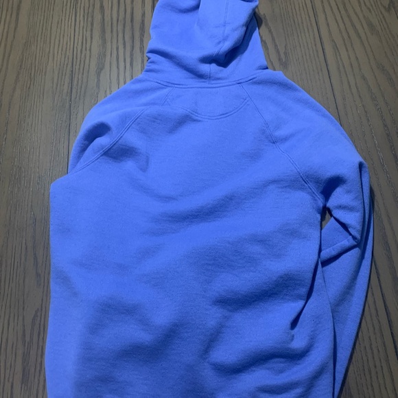 Blue Hoodie Champion Worn Once - Picture 2 of 2